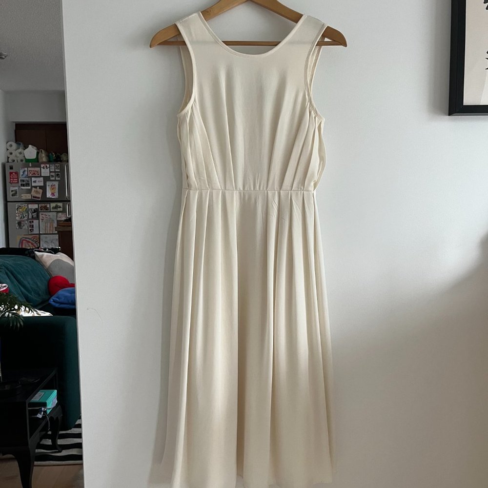 Topshop Off-White Formal Dress